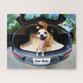 Cute Funny Dogs Going For Car Ride Puzzle (Horizontal)