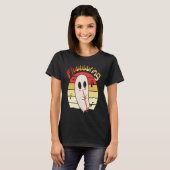 Cute & Funny Halloween Ghost Flute & Fluting  4 T-Shirt (Vorne ganz)