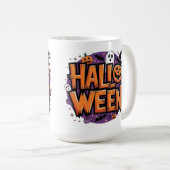 Cute funny halloween kaffeetasse (VorderseiteRechts)