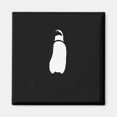 Cute Funny Just Chillin Zoo Penguin  Magnet (Vorne)