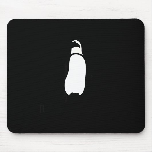 Cute Funny Just Chillin Zoo Penguin  Mousepad (Vorne)