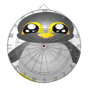 Cute funny penguin dartscheibe