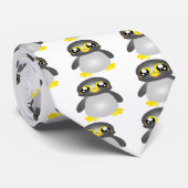 Cute funny penguin krawatte (Gerollt)