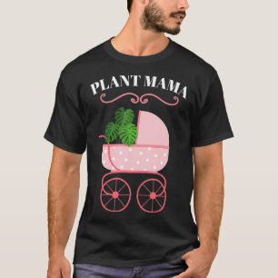 Cute Funny Plant Mom Plant Lady Monstera Gift For T-Shirt