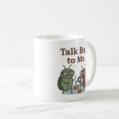 Cute Funny Talk Bug To me Entomologist Explorer Kaffeetasse (VorderseiteRechts)