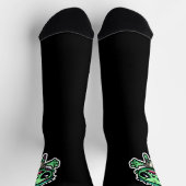 cute funny zombie socken (Oben)