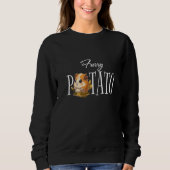 Cute Furry Potato Guinea Pig Sweatshirt (Vorderseite)