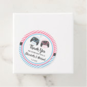 Cute Gamer Baby Gender Reveal Geschenkanhänger (Beispiel)