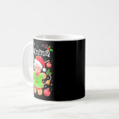 Cute Gamma Gingerbread Family Matching Christmas C Kaffeetasse (Vorderseite Links)