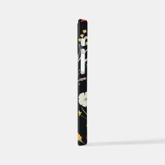 Cute Garden Flowers Design iPhone Hülle (Linke Seite)