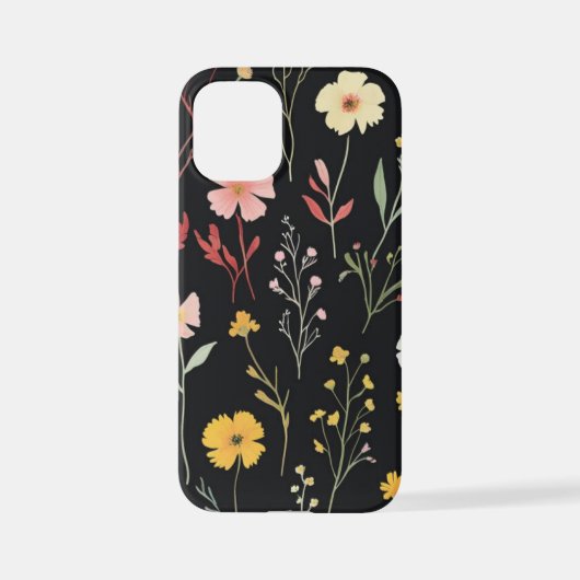 Cute Garden Flowers Design iPhone Hülle (Rückseite)