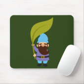 Cute garden gnomes fun mousepad (Mit Mouse)