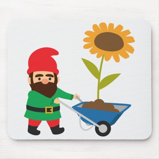 Cute garden gnomes fun mousepad (Vorne)