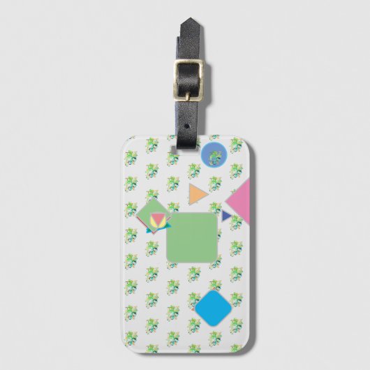 Cute Gepäckanhänger (Vorderseite Vertikal)