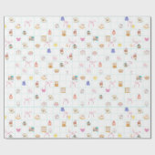 Cute  geschenkpapier (Flach)