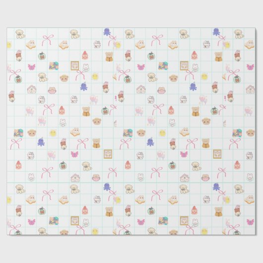 Cute geschenkpapier (Flach)