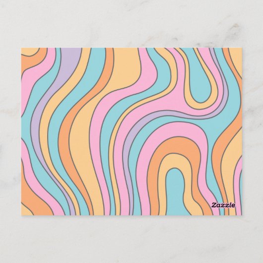 Cute Ghost Adoption Certificate Postkarte (Rückseite)