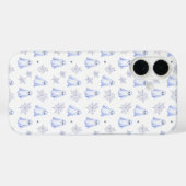 Cute Ghost and Spider Web Halloween Pattern Case-Mate iPhone Hülle (Rückseite (Horizontal))