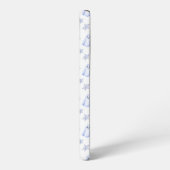 Cute Ghost and Spider Web Halloween Pattern Samsung Galaxy Hülle (Linke Seite)