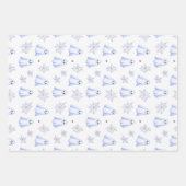 Cute Ghost and Spiderweb Halloween Geschenkpapier Set (Vorderseite 2)