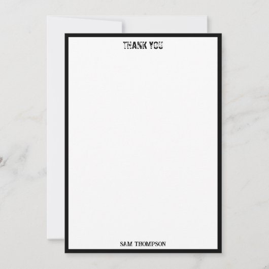 Cute Ghost, Bats & Spiders Halloween Pattern Dankeskarte (Vorderseite)