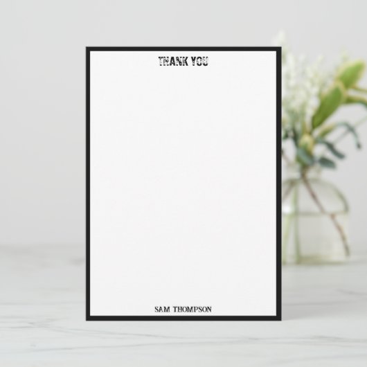 Cute Ghost, Bats & Spiders Halloween Pattern Dankeskarte (Stehend Vorderseite)