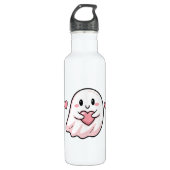 Cute ghost boo edelstahlflasche (Vorderseite)