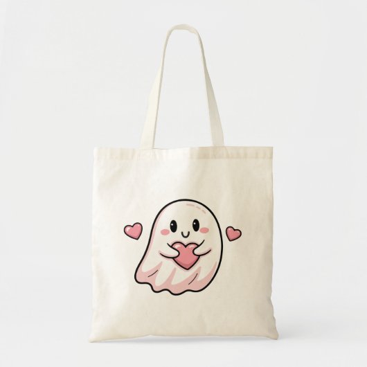 Cute ghost boo tragetasche (Vorne)