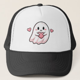 Cute ghost boo truckerkappe