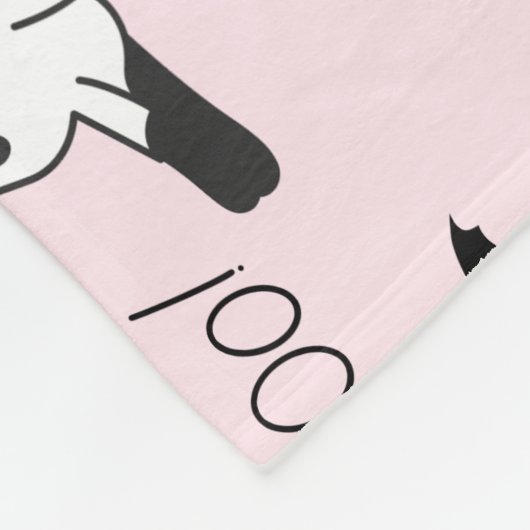 Cute Ghost Cats Halloween Fleecedecke (Ecke)