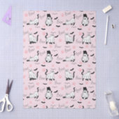 Cute Ghost Cats Halloween Seidenpapier (Basteln)