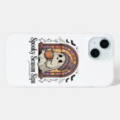 Cute Ghost Coffee Halloween Phone Case  (Rückseite (Horizontal))