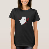 Cute Ghost Devil Halloween Costume T-Shirt (Vorderseite)