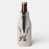 Cute ghost enjoying flaschenkühler (Flasche Rückseite)