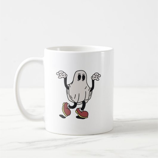 Cute ghost enjoying kaffeetasse (Links)