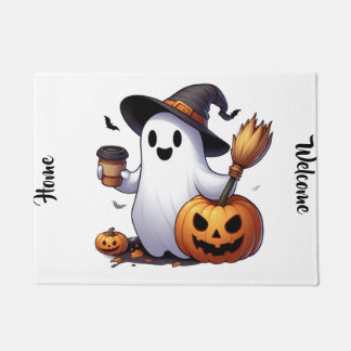 Cute ghost fußmatte