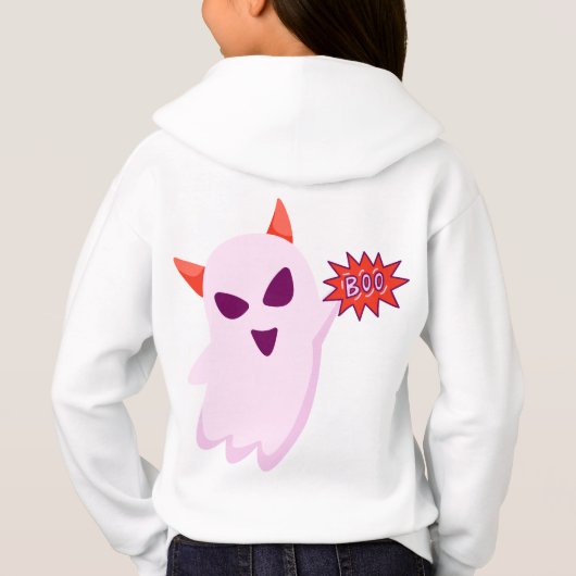cute ghost hoodie (Rückseite)