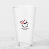 Cute Ghost Nurse Boo Boo Crew Halloween Classic T- Glas (Vorderseite)