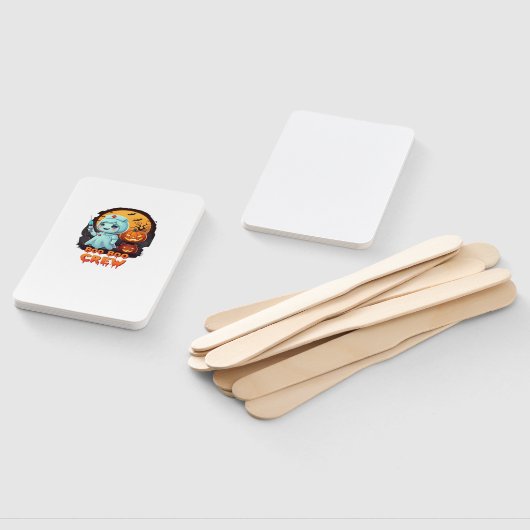 Cute Ghost Nurse - Boo Boo Crew Halloween Fun Clas Fächer (Non-assembled)