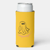 Cute ghost on skateboard selters dosenkühler (Seltzer Vorderseite)