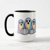 Cute Ghost Trio Halloween Coffee Mug – Adorable Tasse (Links)