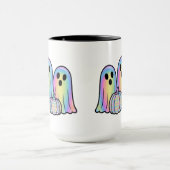 Cute Ghost Trio Halloween Coffee Mug – Adorable Tasse (Zentrum)