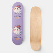 Cute Ghost Witch Halloween Spooky Cute Skateboard (Vorderseite)