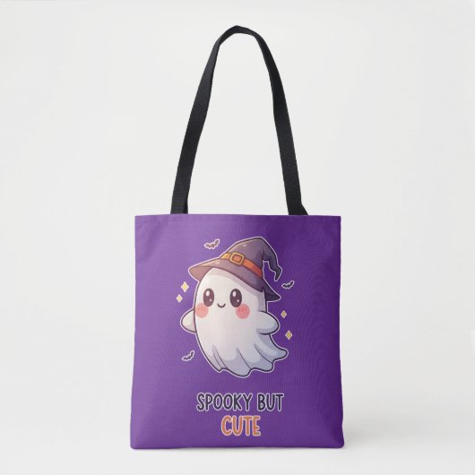 Cute Ghost Witch Halloween Spooky Cute Tasche (Vorderseite)