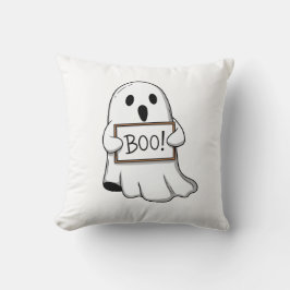 Cute Ghostly BOO Fun Kissen