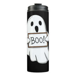 Cute Ghostly BOO Fun Thermosbecher