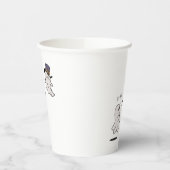 Cute ghosts couple talking pappbecher (Links)