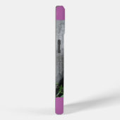 Cute Giant Panda Pale Purple Trim, Custom Name Case-Mate iPhone Hülle (Rückseite / Rechts)