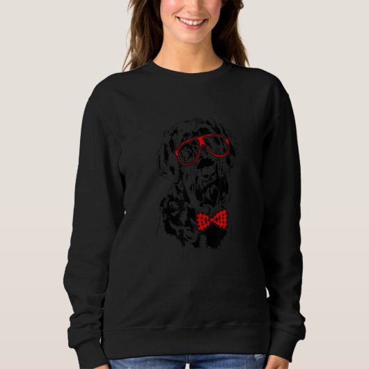 Cute Giant Schnauzer dog mom dog Sweatshirt (Vorderseite)