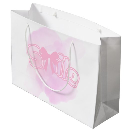 Cute gift bag große geschenktüte (Rückseite Schrägansicht)